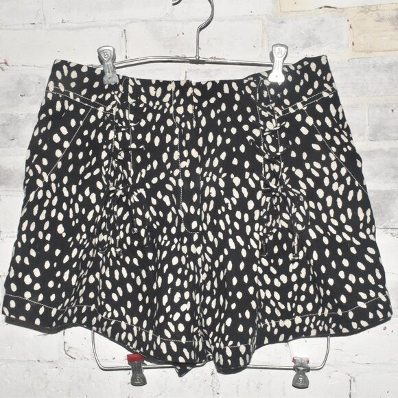 Free People Pants - Free People Black High Waisted Funky Short Size 6!